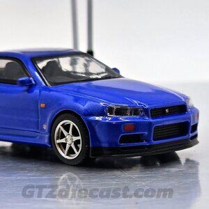 #759 Nissan Skyline GT-R(R34) V-Spec Bayside Blue
